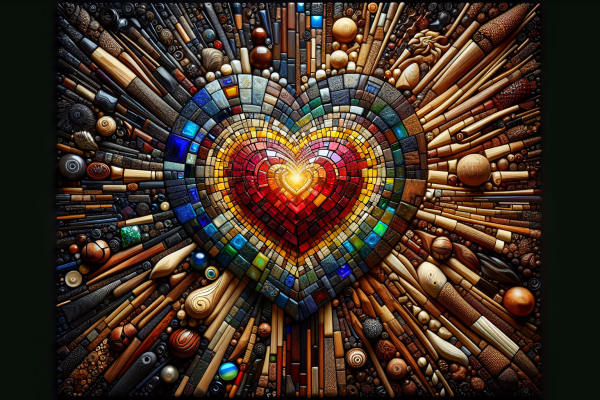 Mastering the Art of Mosaic: A Fusion of Glass and Wood Crafting Techniques